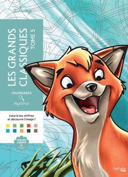 COLORIAGES MYSTÈRES DISNEY - LES GRANDS CLASSIQUES TOME 5 (LIVRE DE COLORIAGE PAR NUMÉROS)